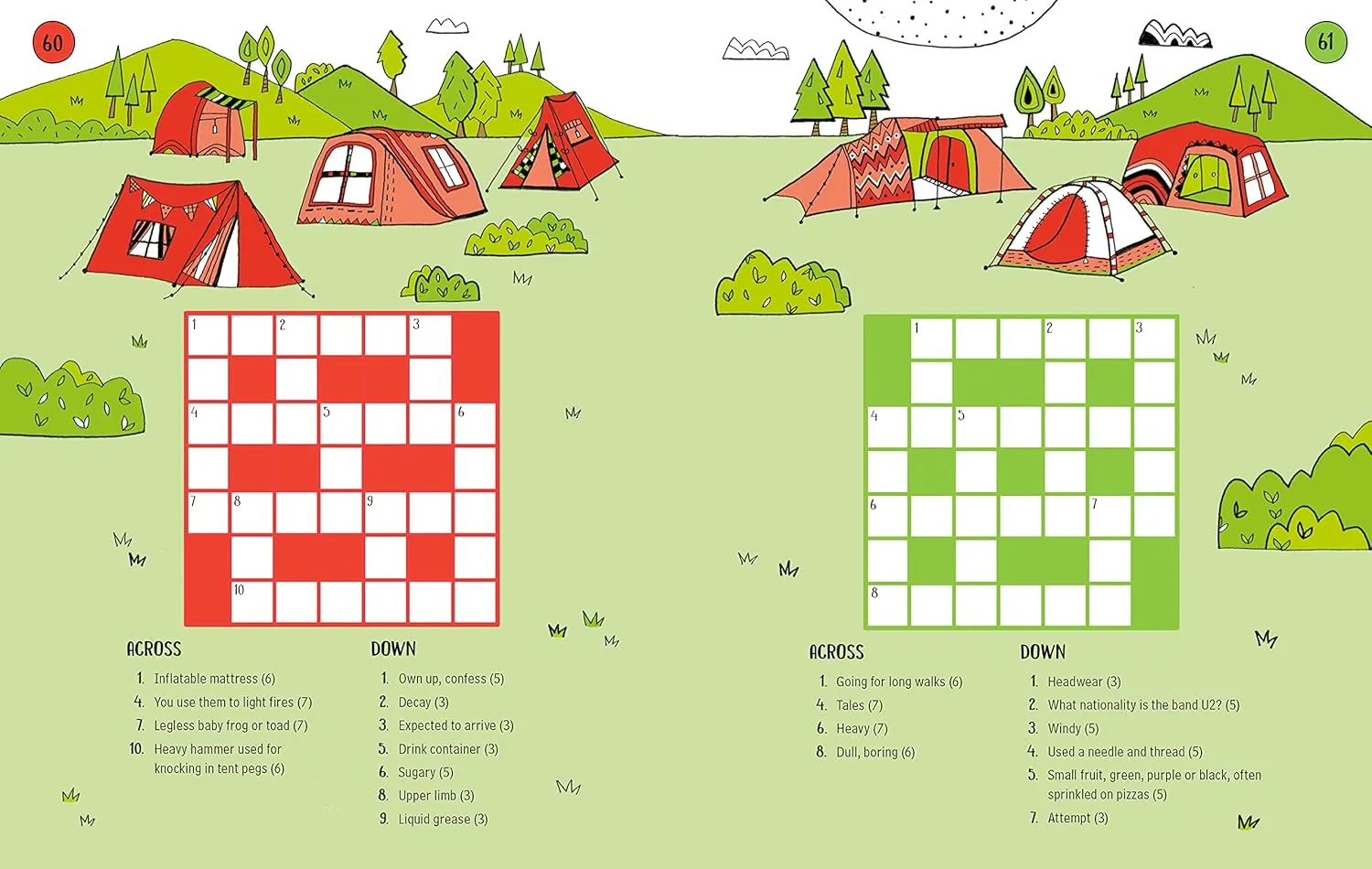 100 Children'S Crosswords: Holiday