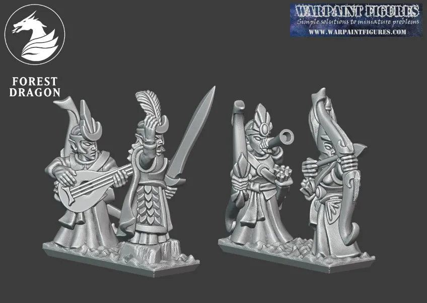 10mm Noble Elves Archers Regiment