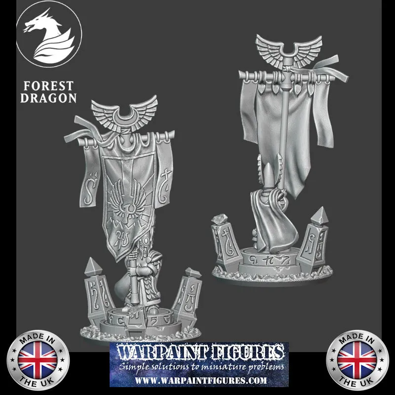 10mm Noble Elves Army Battle Standard