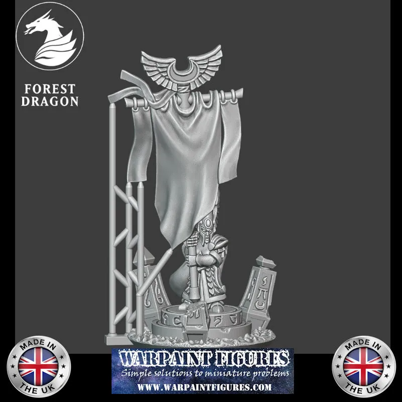 10mm Noble Elves Army Battle Standard