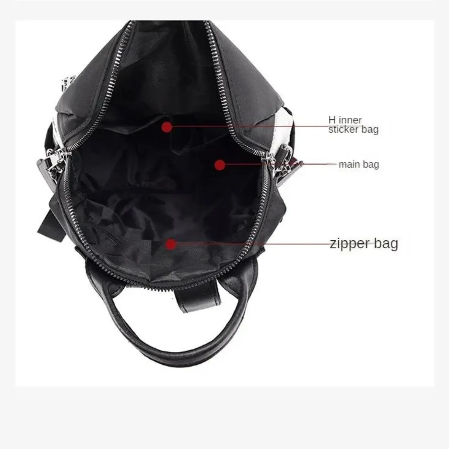 2024 Urban Chic Patchwork Women's Backpack