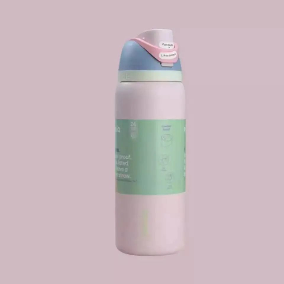 2oz Free Sip Insulated  Stainless Steel Water Bottle