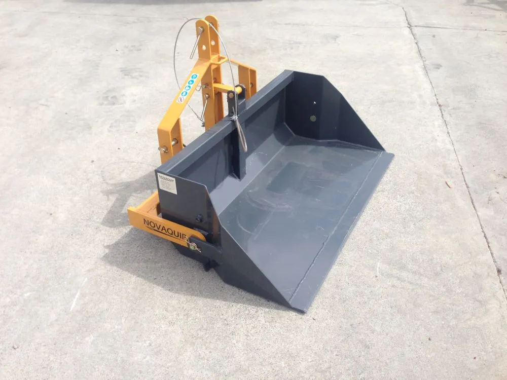 3 point Linkage Tipping Dirt Scoop 1.2m