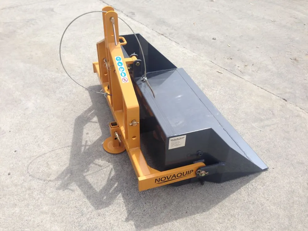 3 point Linkage Tipping Dirt Scoop 1.2m