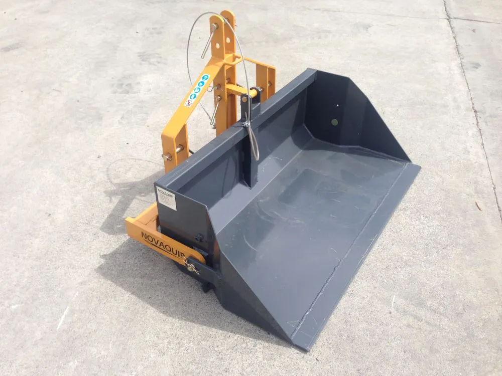 3 point Linkage Tipping Dirt Scoop 1.2m