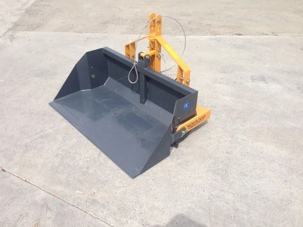 3 point Linkage Tipping Dirt Scoop 1.2m