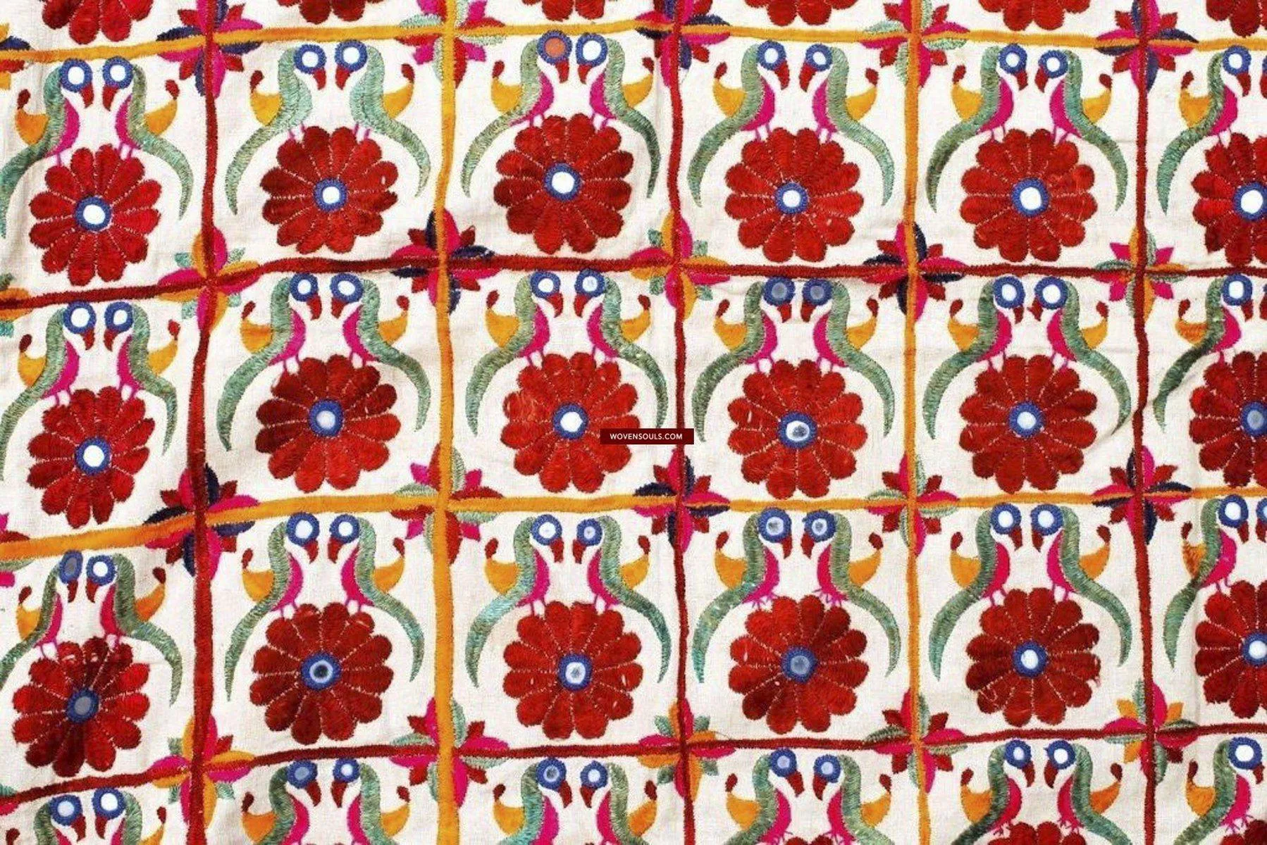 738 Vintage Chandarvo ceremonial canopy with Superb Silk Embroidery