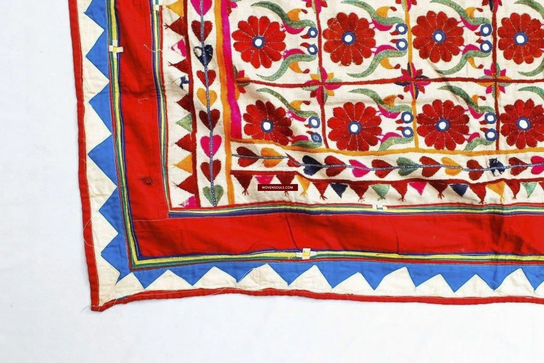 738 Vintage Chandarvo ceremonial canopy with Superb Silk Embroidery