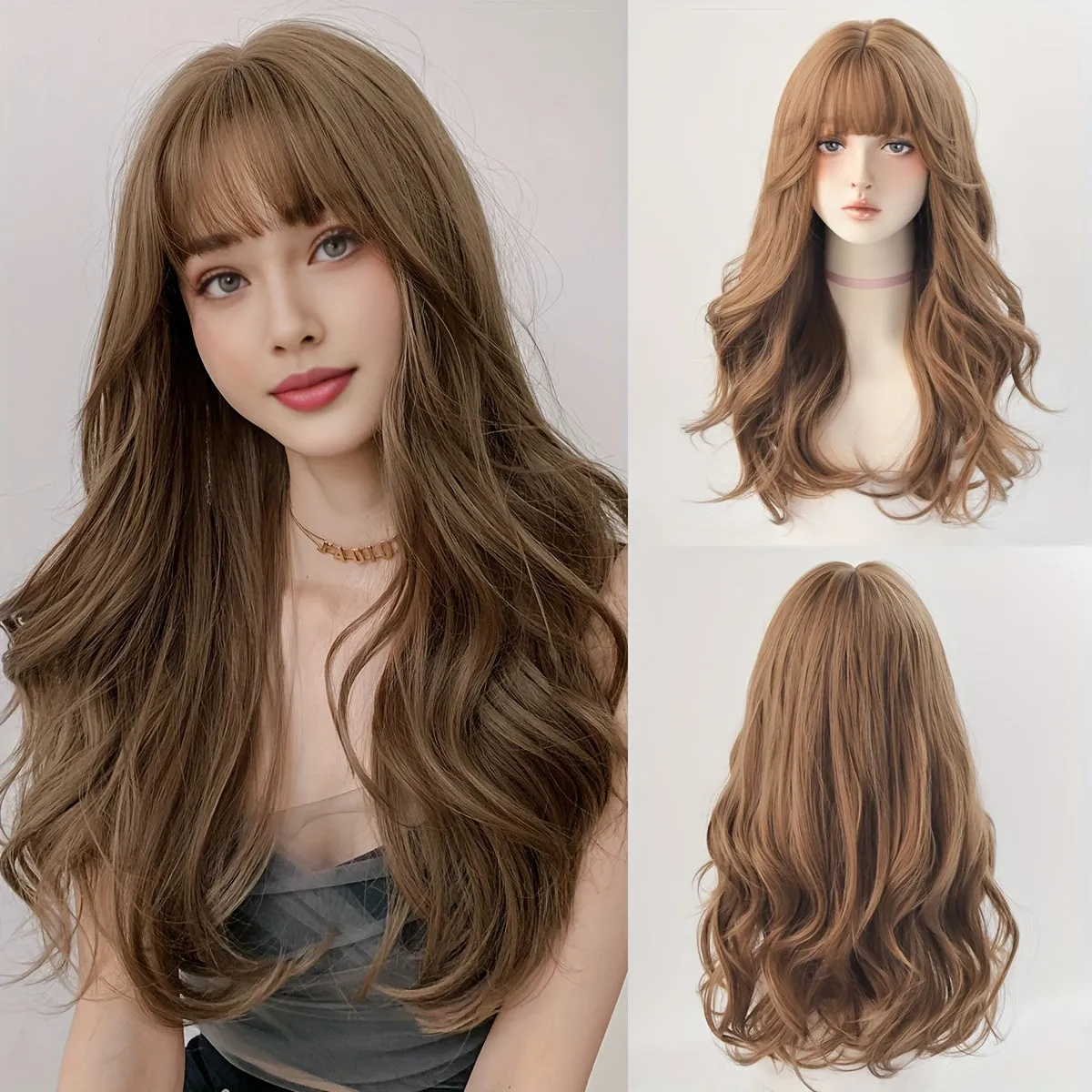 7JHH WIGS Luxurious Loose Curly Long Wig