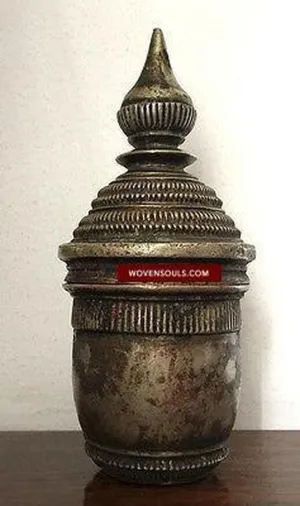 895 Superb  Kumkum Sindoor Box from South India