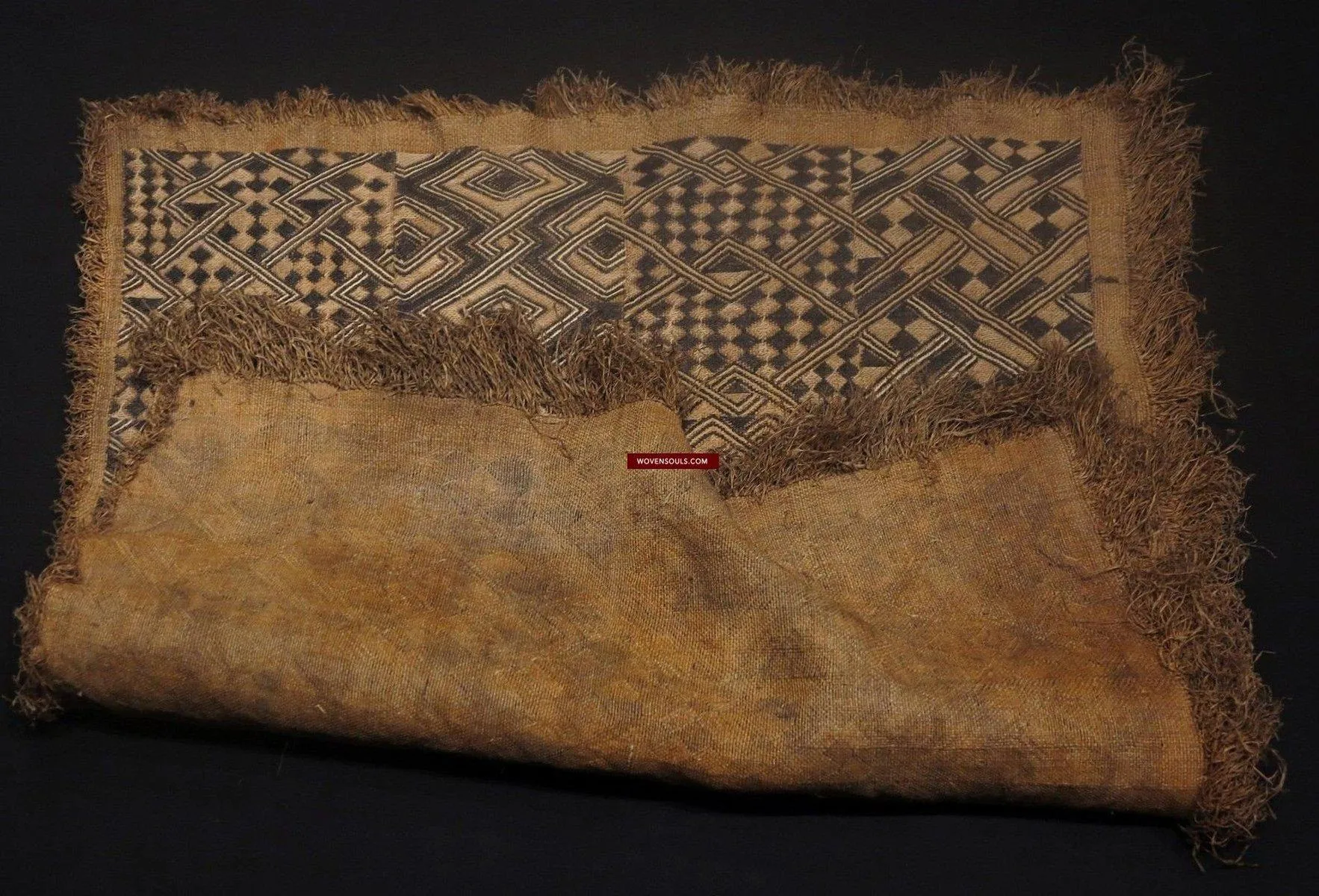 903 SOLD Superb Shoowa Cloth with amazing Geometry