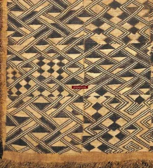903 SOLD Superb Shoowa Cloth with amazing Geometry