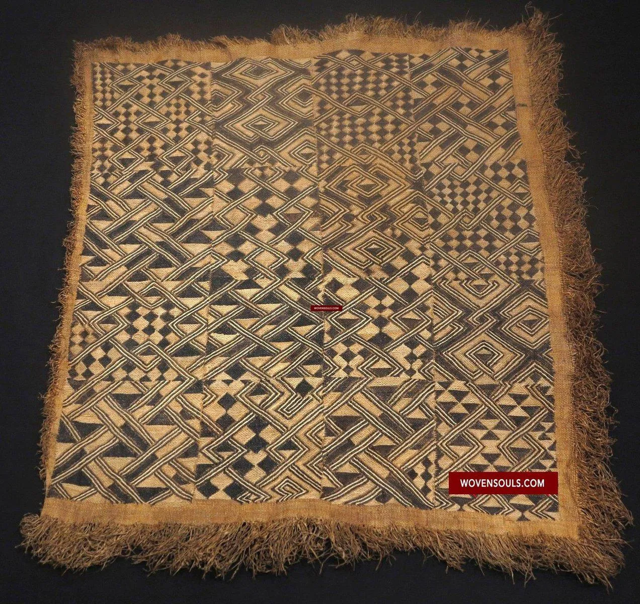 903 SOLD Superb Shoowa Cloth with amazing Geometry