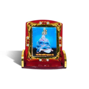 ADHVIK Lord Hanuman/bajrangali Bali Neem Karoli Baba Arylic God Idol, Car Dashboard/Office Desk/Table/Home Decor Showpiece for Murti, Ideal Gift Item