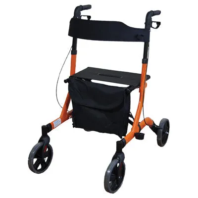 Aidapt Deluxe Ultra Lightweight Folding 4 Wheeled Rollator