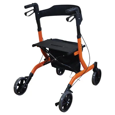 Aidapt Deluxe Ultra Lightweight Folding 4 Wheeled Rollator