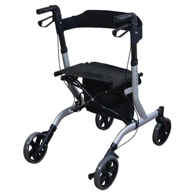 Aidapt Deluxe Ultra Lightweight Folding 4 Wheeled Rollator