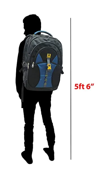 Alpha Nemesis 28 Ltrs Black Laptop Backpack (Beast)
