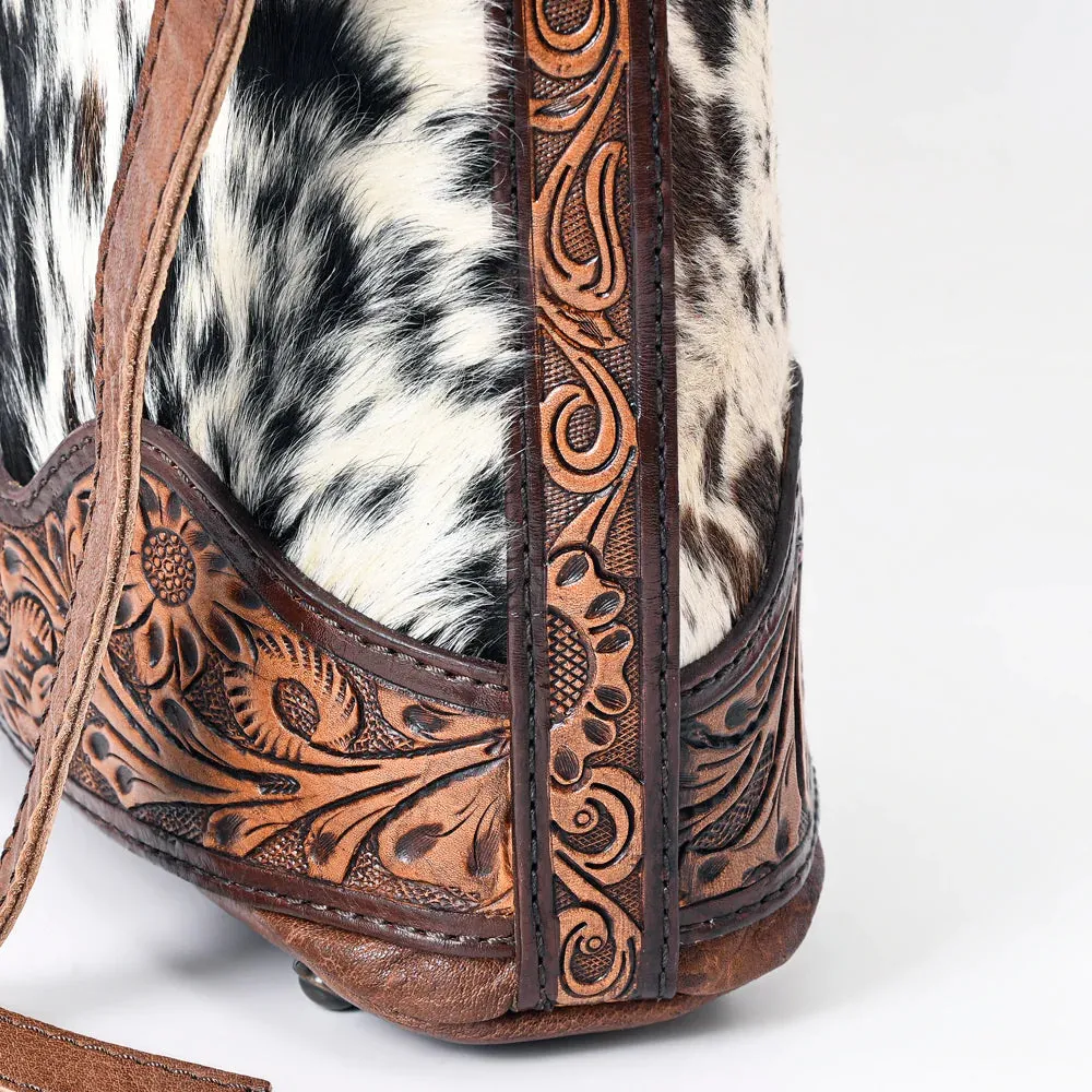 American Darling Tooled Hide Clutch