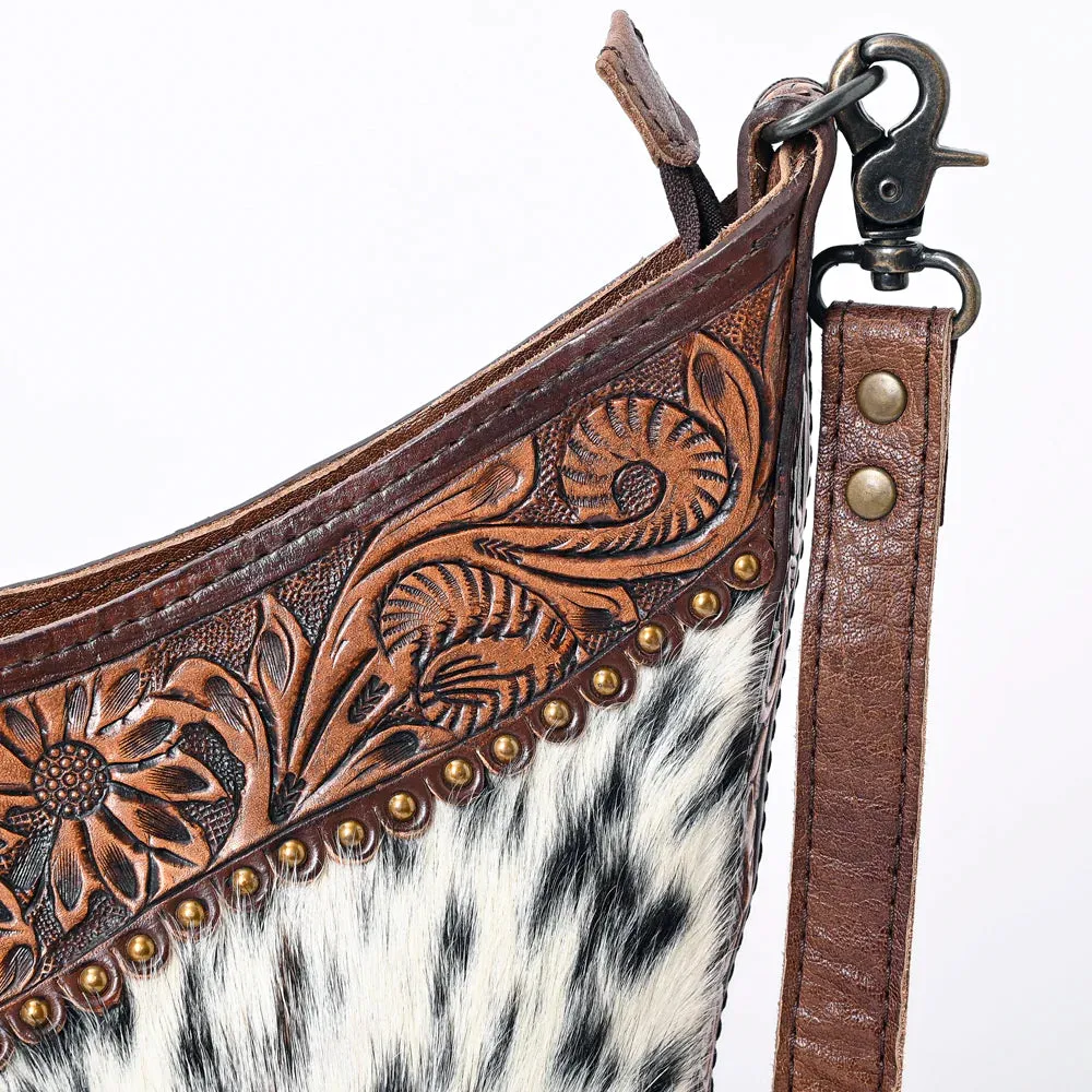 American Darling Tooled Hide Clutch