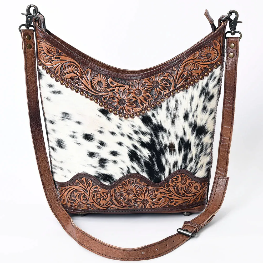 American Darling Tooled Hide Clutch