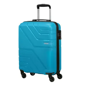 American Tourister Upland Spinner Suitcase 55cm Light Blue