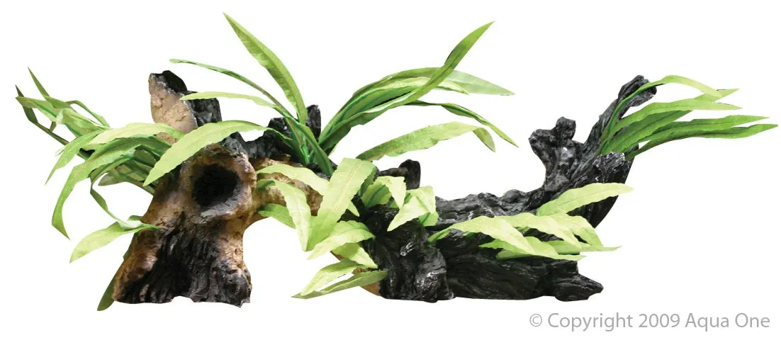 Aqua One Driftwood & Indo Fern Medium