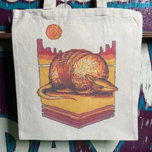 Armadillo tote bag