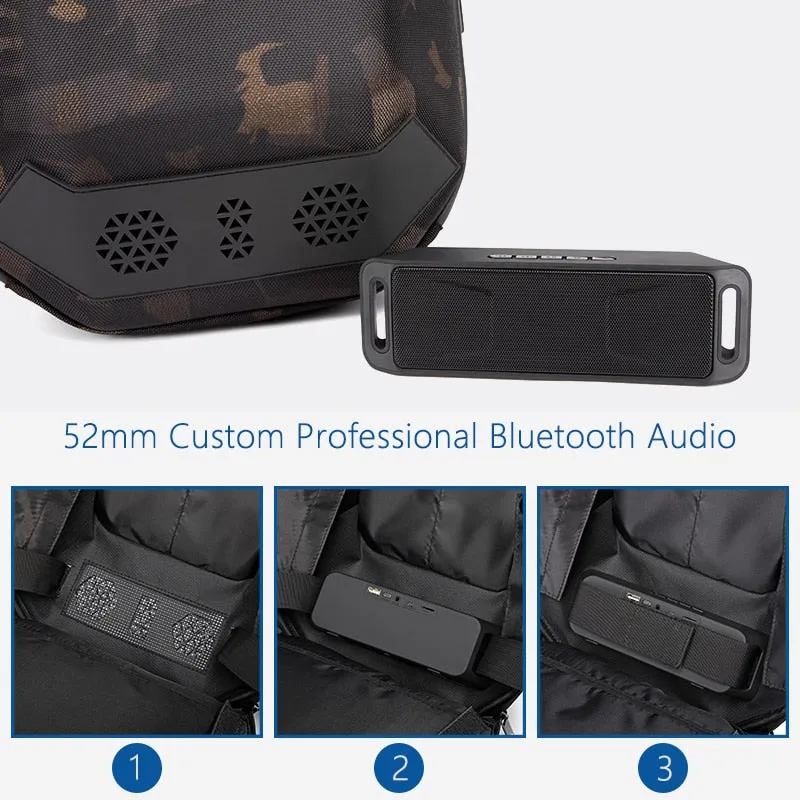 Backpack travel USB Bluetooth