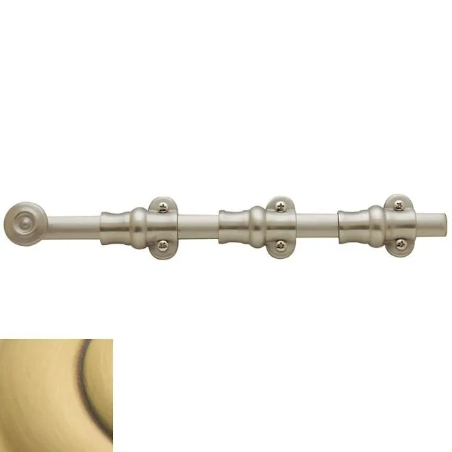 Baldwin 0382 18" Ornamental Surface Bolt