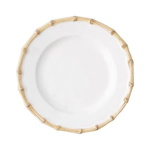 Bamboo Natural Cocktail Plate