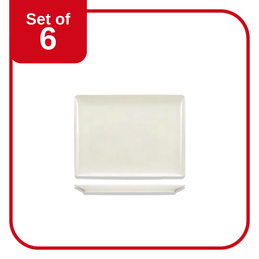 BAUSCHER PURITY COUPE PLATTER-RETANGULAR 270x200mm