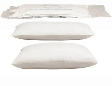 Bed Pillow Ovation® 20 X 26 Inch Blue Reusable - Medline  Mfr# MDT219885