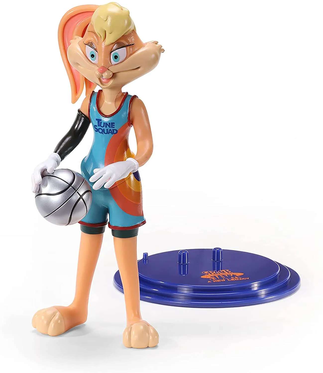 BendyFigs Space Jam A New Legacy 7 Inch Figure - Lola Bunny