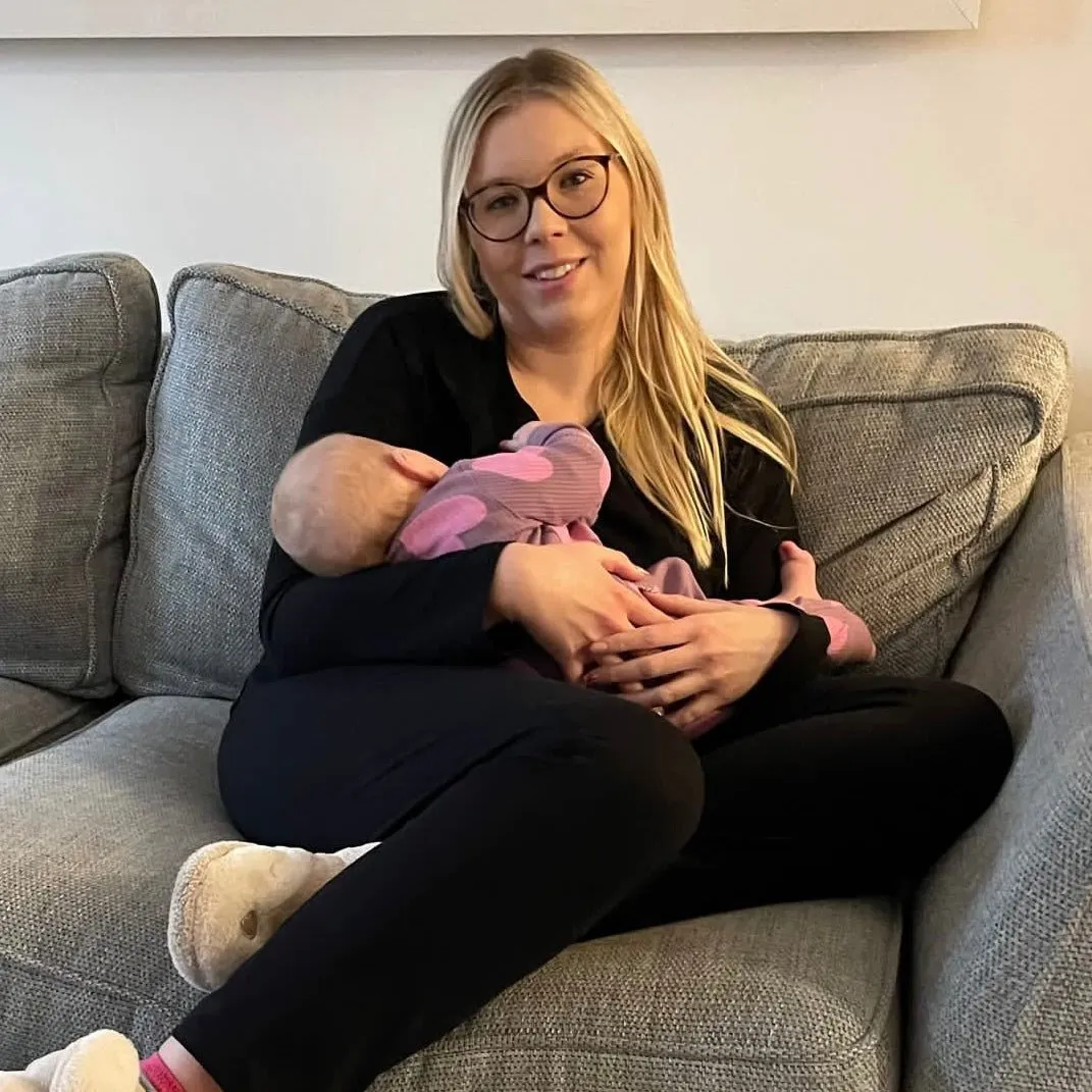 Black Luxurious Cotton Breastfeeding Pyjamas
