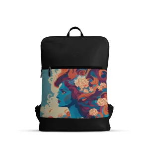 Black Orbit Laptop Backpack Sky Queen