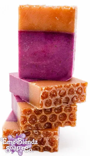 Blackberry Beeswax Soap Bar | Luxurious Natural Cleanser