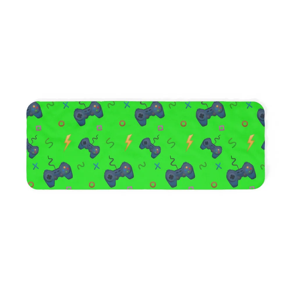 Blanket Scarf - Bright Green Gaming