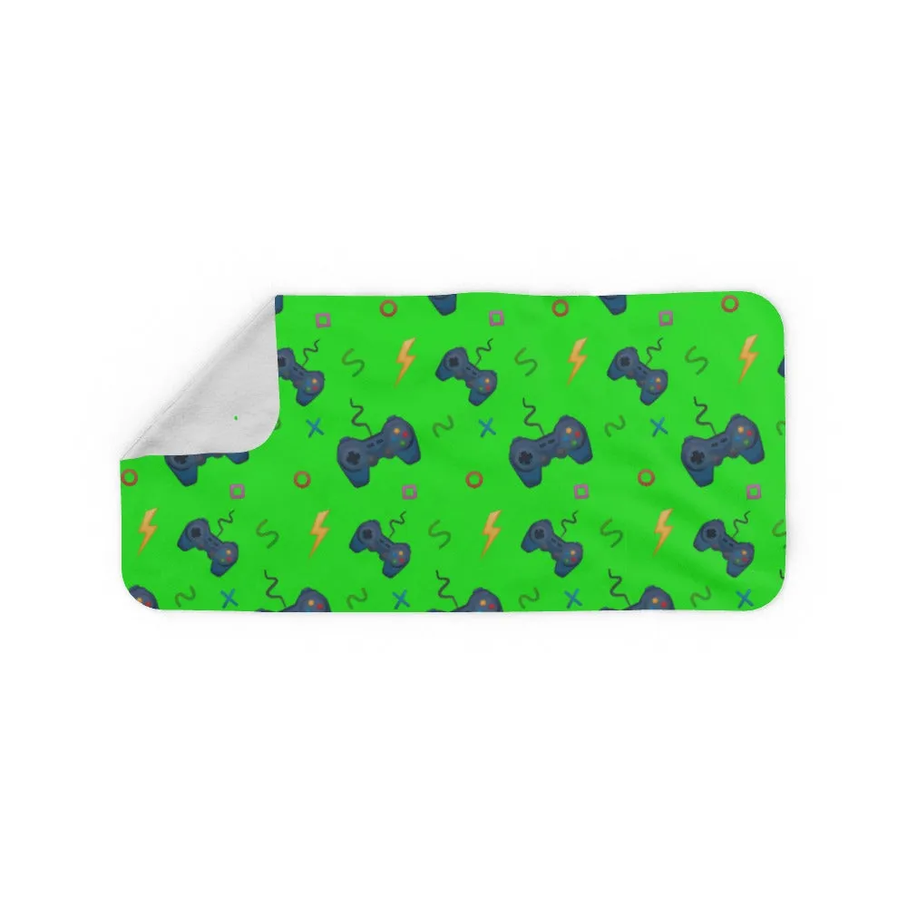 Blanket Scarf - Bright Green Gaming
