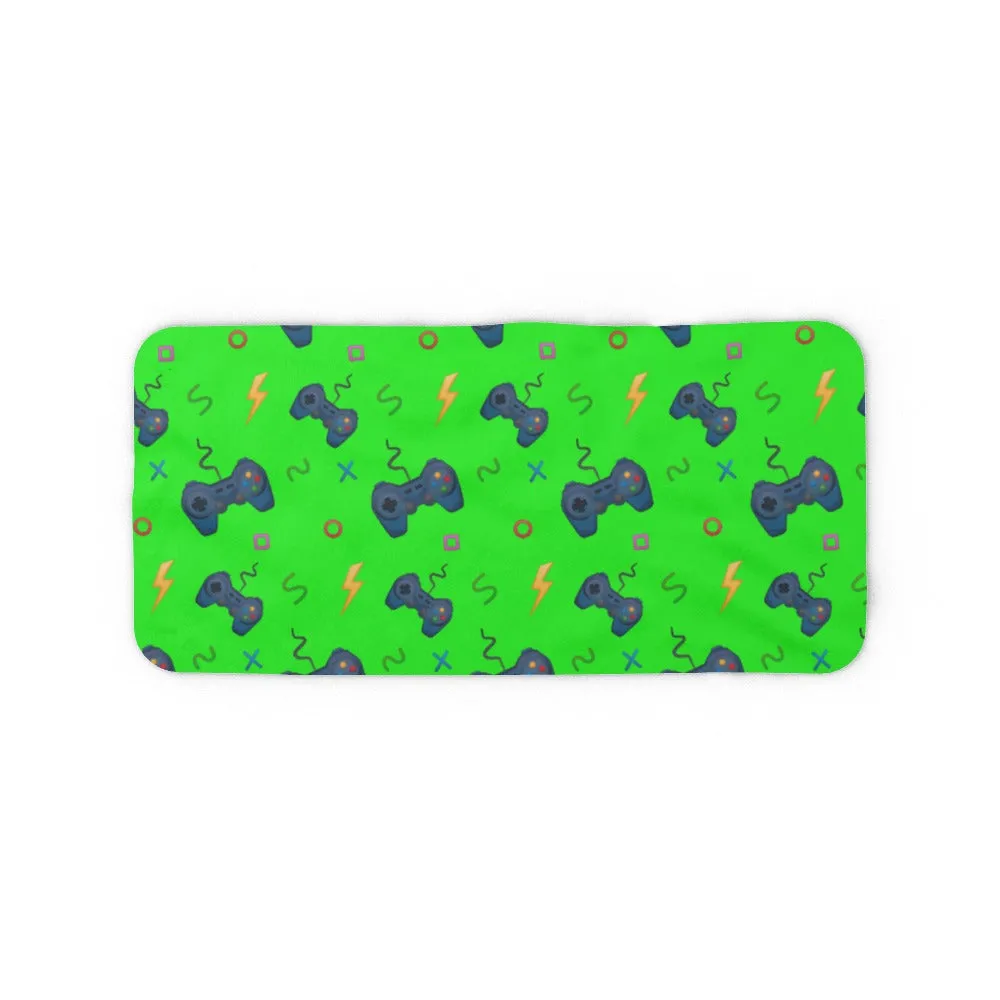 Blanket Scarf - Bright Green Gaming