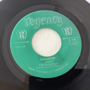 BLENDERS = DAUGHTER (7 IN.) (CDN 1963) (USED)