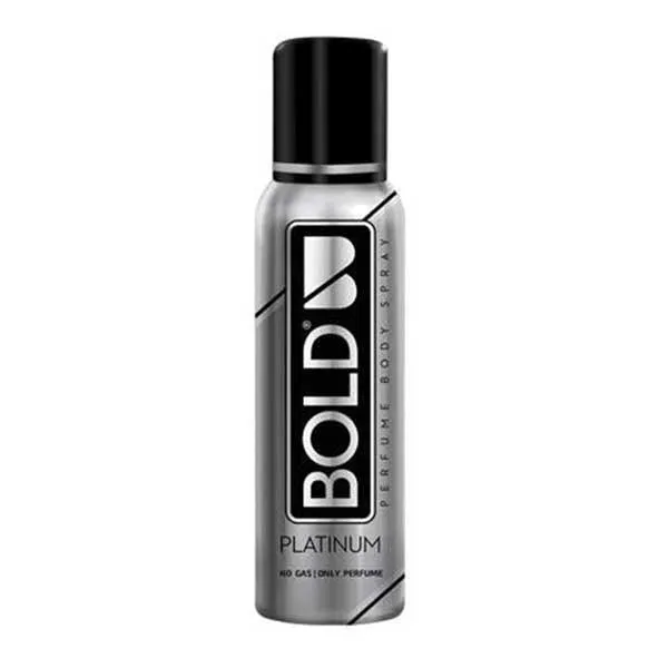 Bold Body Spray Platinum 120ml