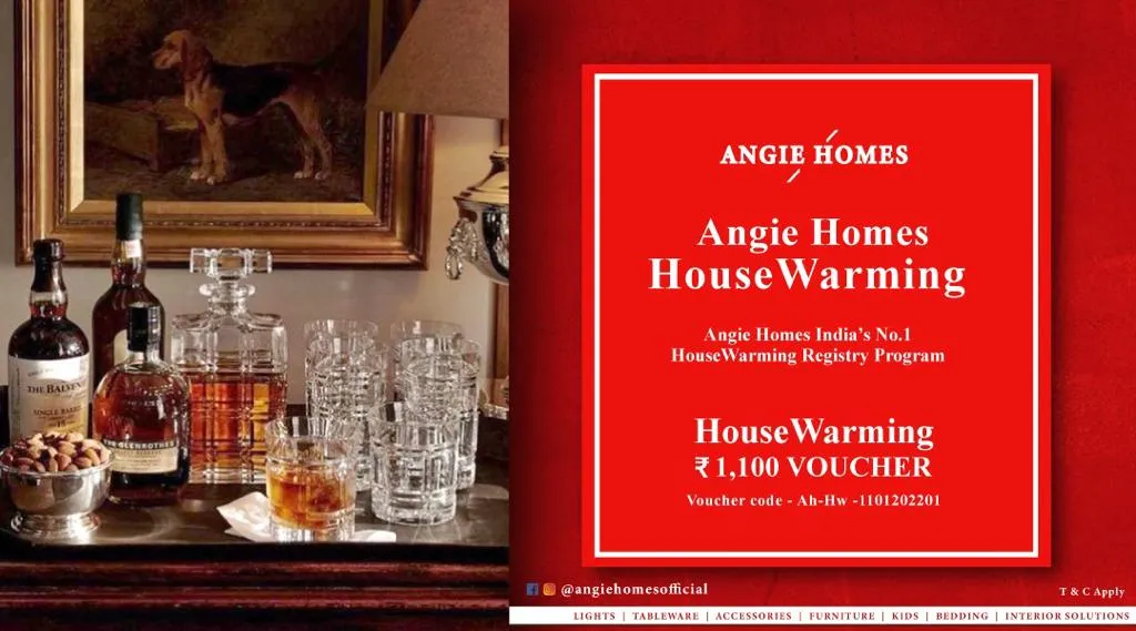 Book Luxurious Housewarming Gift Card with Angie Homes
