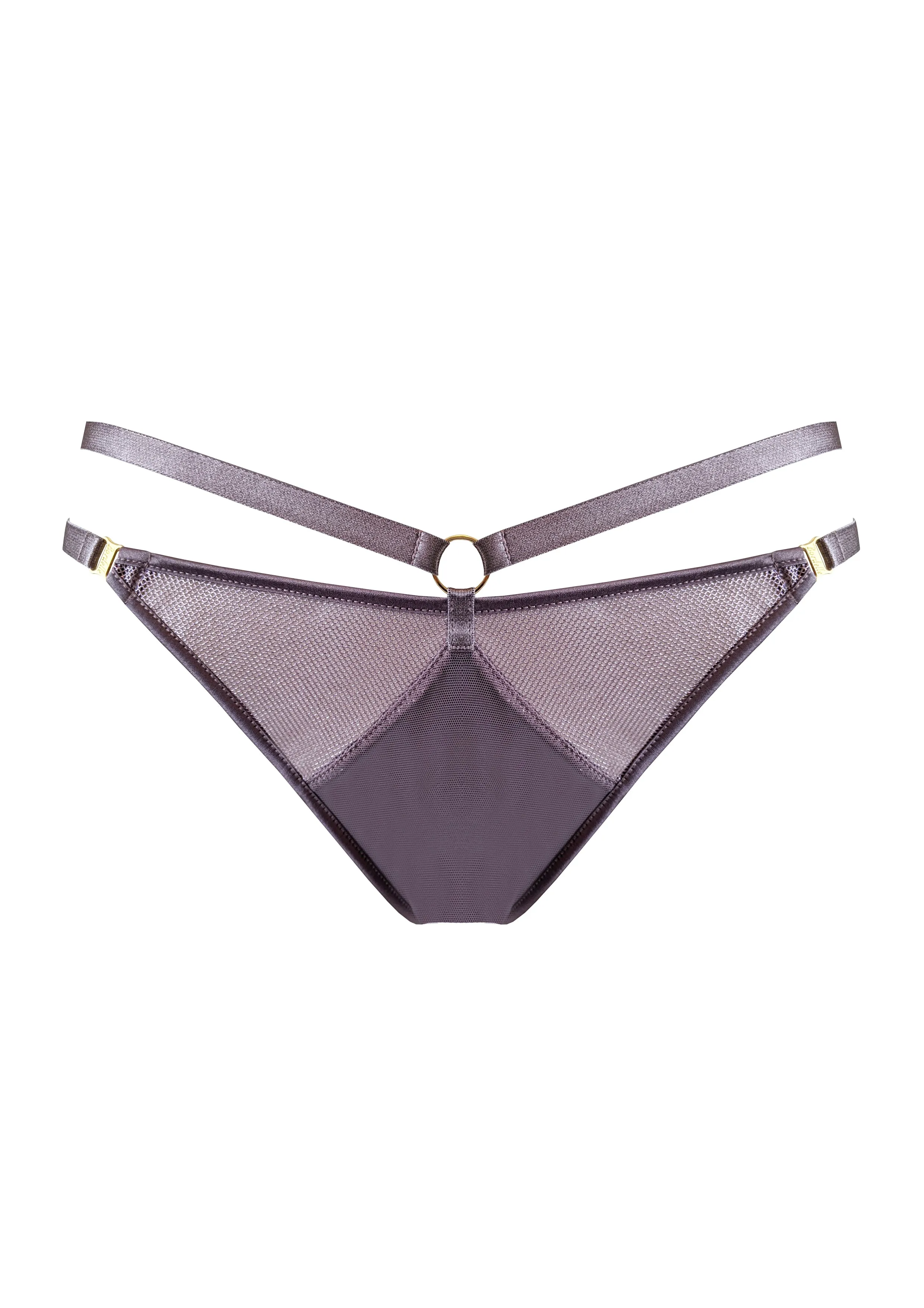 Bordelle Ula Strap Thong Tundra