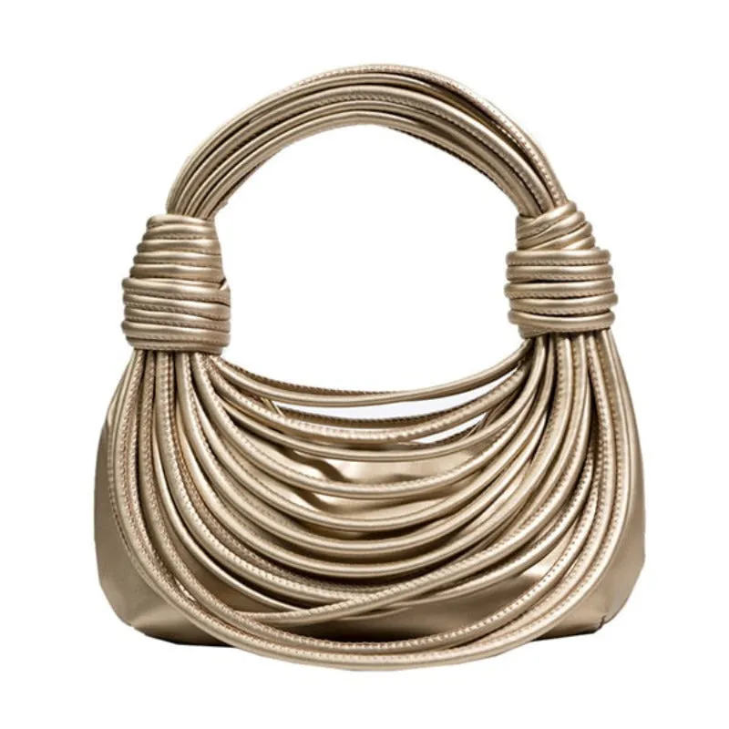 Braided Knotted Shoulder Bag