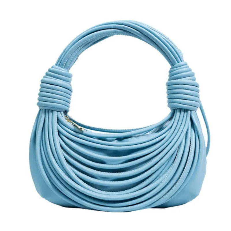 Braided Knotted Shoulder Bag