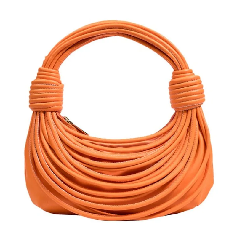 Braided Knotted Shoulder Bag