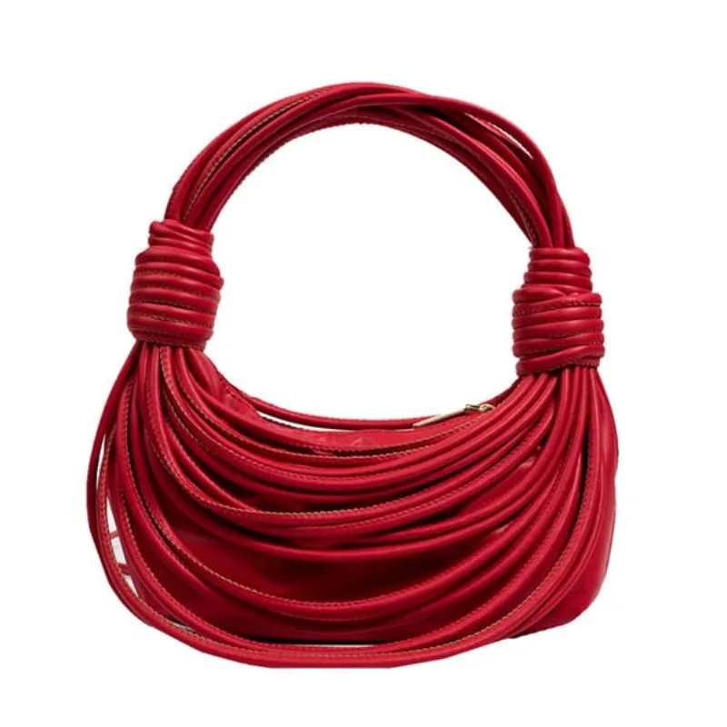 Braided Knotted Shoulder Bag