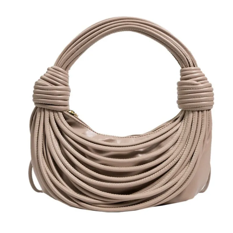 Braided Knotted Shoulder Bag