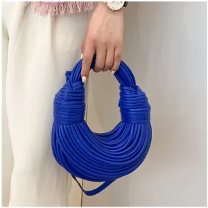 Braided Knotted Shoulder Bag